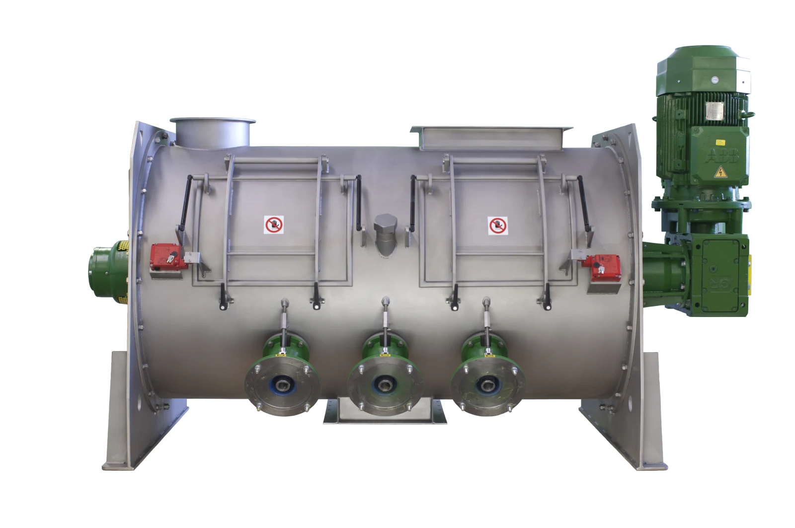 Miscelatore industriale KB2PC01300DD MC² — PRODUZIONE DI FERTILIZZANTI DA DIGESTATO DI BIOGAS.