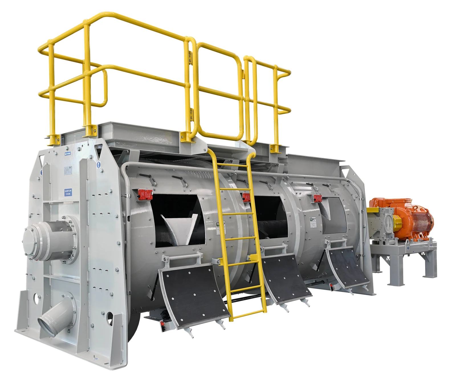 Dettaglio 3 del miscelatore industriale KCF-8-DH MC² — MISCELATORE PER PASTE – INDUSTRIA MINERARIA