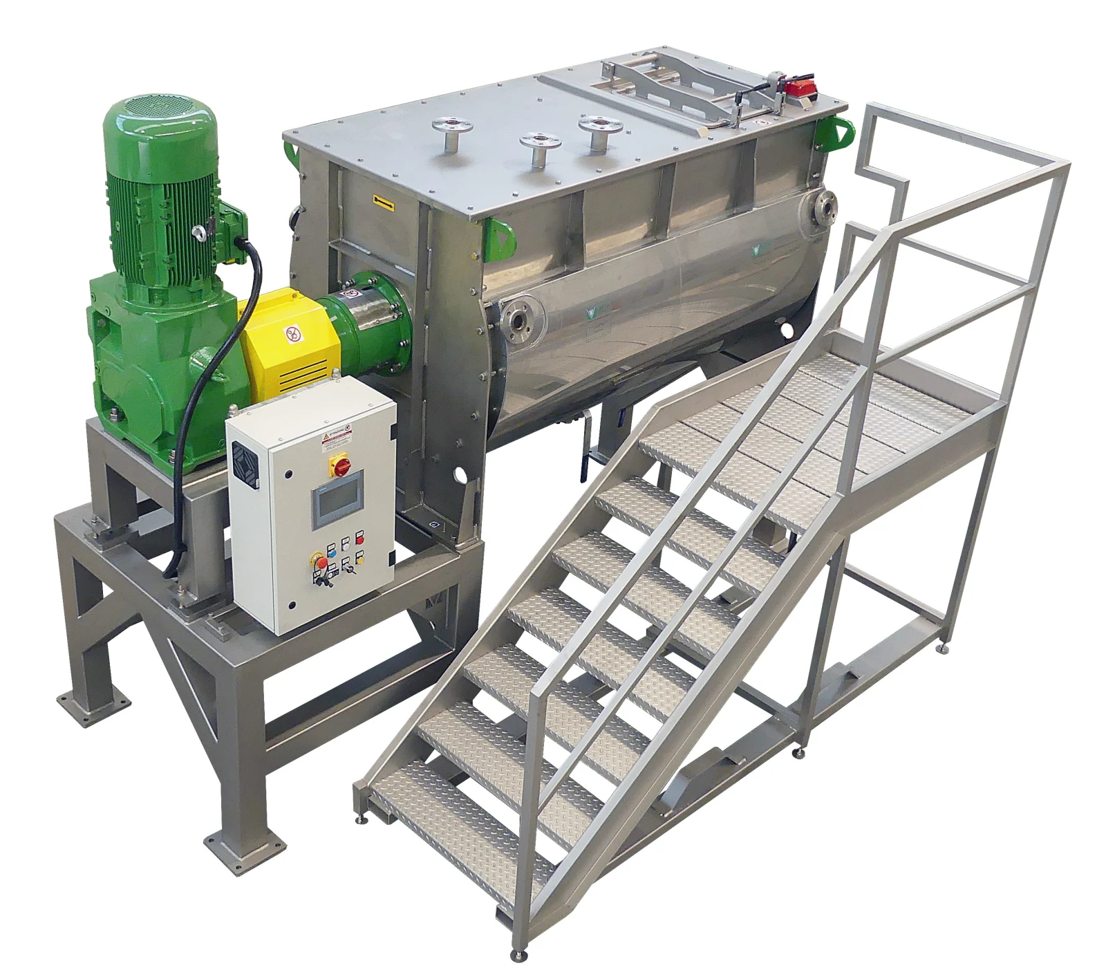 Dettaglio 1 del miscelatore industriale RB3RC00800DCD MC² — PRODUZIONE DI BIOPLASTICHE