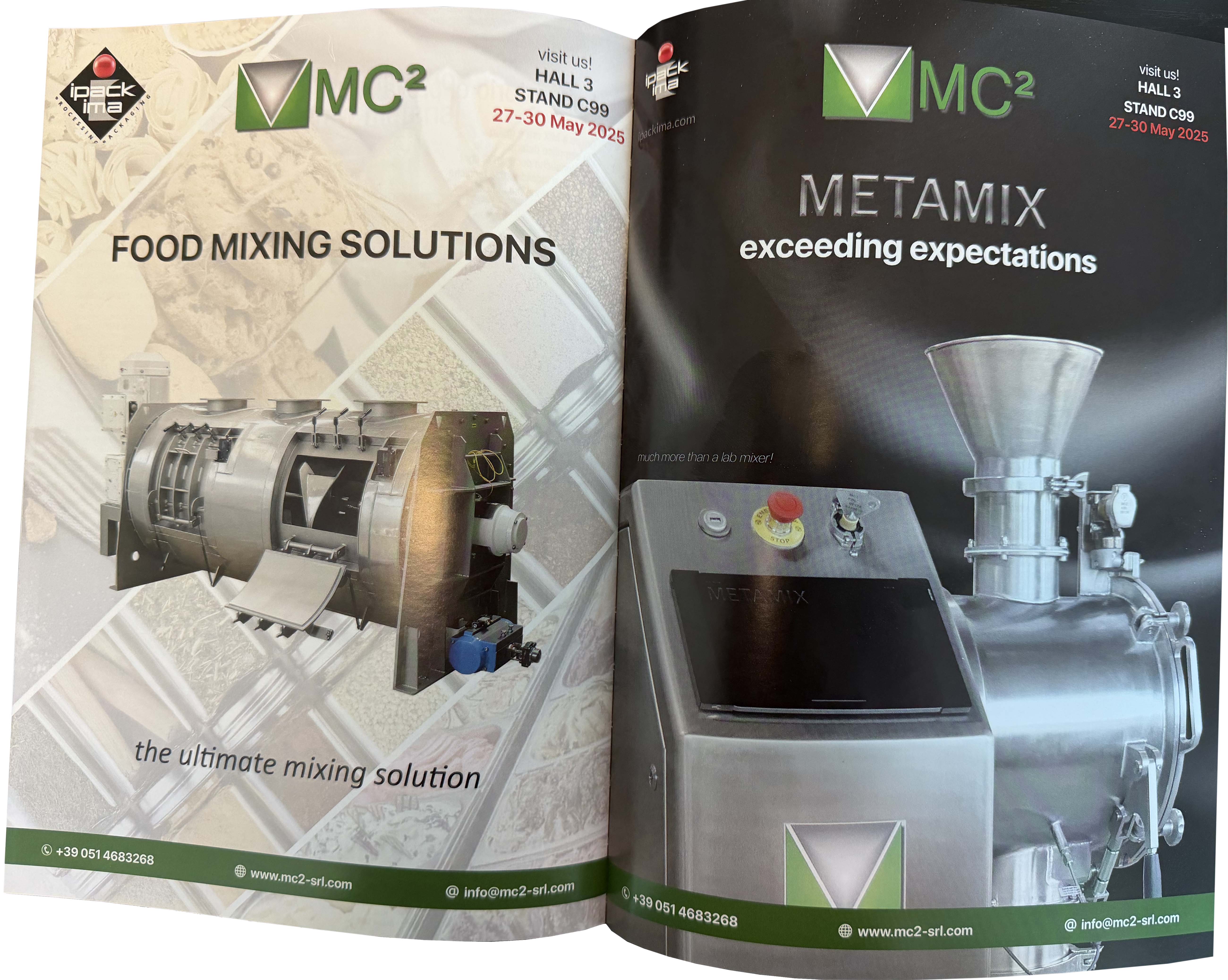Pubblicazione Food Mixing Solutions e Metamix, TecnAlimentaria 2025